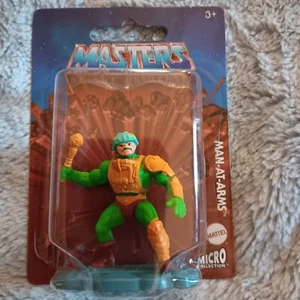 NUOVO MASTERS OF THE UNIVERSE MAN AT ARMS 2” Mattel Micro Collection Modellino - Foto 1 di 2
