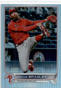 2022 Topps Baseball Rainbow Foil Archie Bradley #10