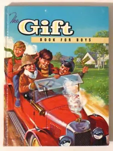 Vintage 1972 The GIFT BOOK for BOYS! Hardcover Story & Comic Book! (Rylee, UK) - Foto 1 di 7