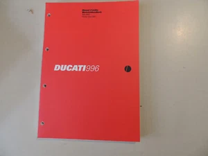 Werkstatthandbuch Ducati 996 / 996 S 2001 manuel d`atelier - Bild 1 von 10