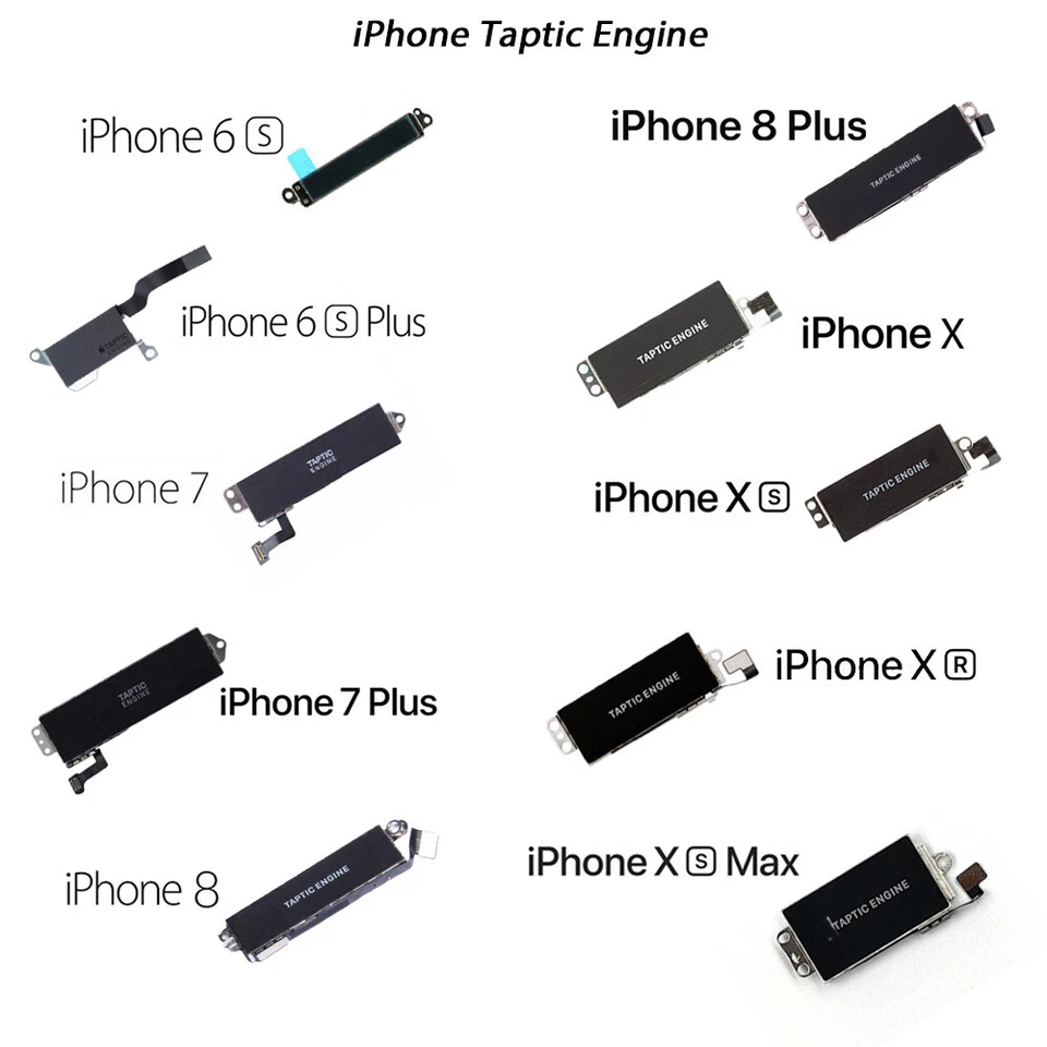iPhone 6S, 6S Plus, 7, 8, 7 Plus, 8 Plus, X, XR, XS, XS Max Taptic Engine - Image 1 of 1