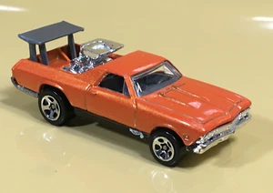 HOT WHEELS ~~ '68 CHEVY EL CAMINO SS DRAG PICKUP ~ METAL BASE - Picture 1 of 5