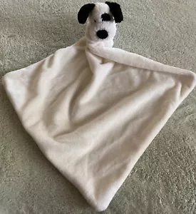 Jellycat Londres Niños Negro Beige Cachorro Perro Vellana Amorosa Manta de Seguridad Juguete - Imagen 1 de 8