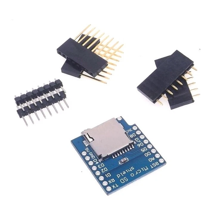 1PCS Micro SD Card Shield for WeMos D1 mini TF WiFi ESP8266 Arduino K85 - Image 1 of 1