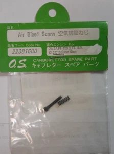 Entlüftungsschraube für O.S. Vergaser Teilenr. 22381600 - Bild 1 von 1