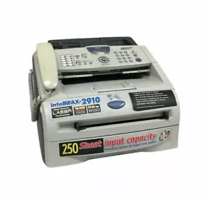 Brother Intellifax 2910 | Laser Paper Fax | Super G3 33.6 Kbps | Used | #9860 - Picture 1 of 10