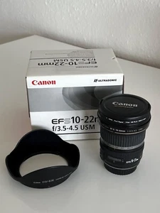 Canon EF-S 10-22mm f/3.5-4.5 USM Weitwinkel Makro Objektiv für Canon EOS Kameras - Bild 1 von 6