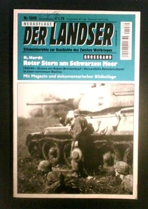 Landser Big Band N º 1180 Rojo Estrella En Negro Mar - Imagen 1 de 1