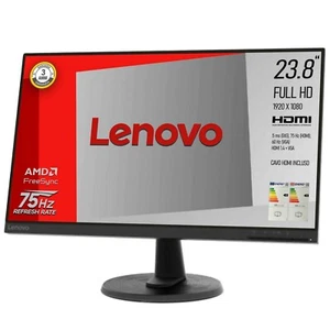 Lenovo 63DC Monitor, 23,8" FHD 1920 x 1080, Led, VA, AMD FreeSync, VGA , HDMI - Foto 1 di 7