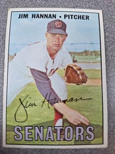 1967 Topps - #291 Jim Hannan b525 - Bild 1 von 2