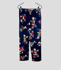The Simpson's Christmas Plush Men's Pajama Pants with Pockets NWT Homer XL - Picture 1 of 7