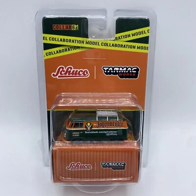 New Tarmacworks Schuco 1:64 Volkswagen Jägermeister  Van Limited production - Image 1 of 4