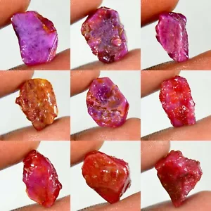 Natural Red Ruby Rough Unheated Specimen Rough Gemstone From Madagascar - Picture 1 of 125