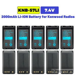 Repuesto de batería KNB-57L 10 piezas para Kenwood TK-3360 TK-3160 TK-2170 TK-3173 - Imagen 1 de 12