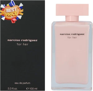 Narciso Rodriguez for Her Eau De Parfum 3.4oz, Women's Elegant Floral Fragrance - Picture 1 of 12