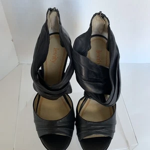 Levity Black Sexy Stiletto Evening Party Size 8 - Picture 1 of 5