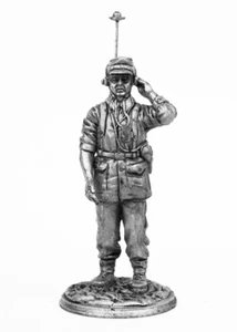 Der Funker. Deutschland. 1941-1945. Blechspielzeug Soldat 54mm (1/32) - Bild 1 von 5