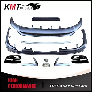 Body Kit Front Rear Lower Lip Splitter & Mirror Cover Fits 2014-2022 Lexus GX460 - Picture 1 of 1