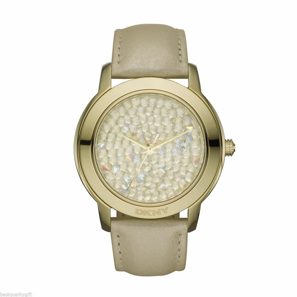 New York Womens Ladies DKNY Watch Metallic Champagne Strap NY8435 - Image 1 of 1