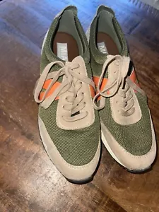 Mia Kable Damen-Sneaker Freizeitschuhe Größe 8,5 grün orange Tennis - Bild 1 von 5