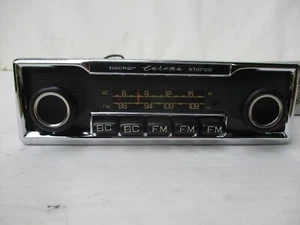 Genuine Vintage Becker Europa MU BC/FM In Dash Car Stereo Radio & Power Supply - Picture 1 of 12