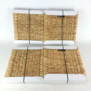 (Lot of 2) Ikea Basket Handmade Water Hyacinth 12½ x 13½ x 12½" New - Picture 1 of 12