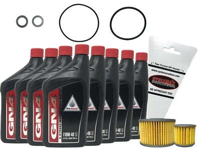 Kit de cambio de aceite Honda OEM 2016-2023 Honda Pioneer 1000 con aceite 10W-40 Foto 1 de 2