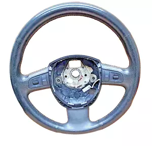 2006-07 08 AUDI A4 2.0T SEDAN GENUINE STEERING WHEEL FACTORY 8P0419091BL OEM - Picture 1 of 6
