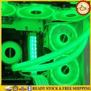 Tube de refroidissement à eau lumineux, 2 pièces, 5V, 3 broches, ARGB, Aura Sync - Bild 1 von 12