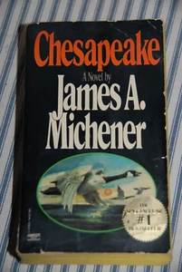 Vintage Paperback -- Chesapeake by James A Michener -- 1978 - Imagen 1 de 3