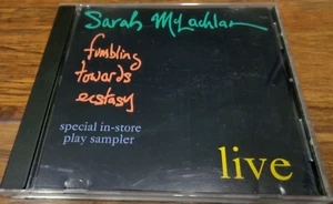 SARAH MCLACHLAN LIVE FUMBLING TOWARD ECSTASY IN STORE PLAY SAMPLER CD (1994) - Picture 1 of 4