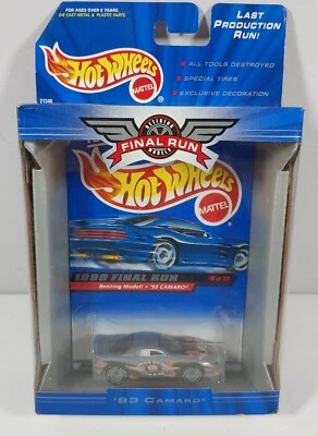 Hot Wheels 1999 Final Run Retiring Model #8 Of 12 93 Camaro - Image 1 of 4