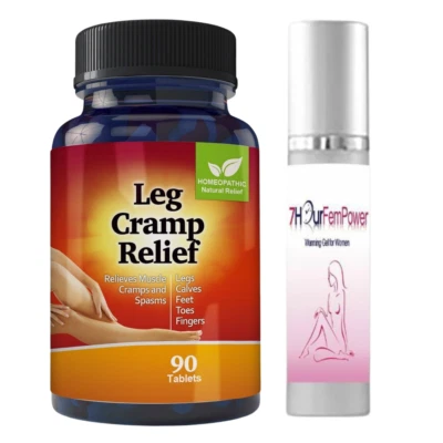 Tabletas para aliviar los calambres en las piernas y gel estimulante femenino excitación intensa Foto 1 de 4