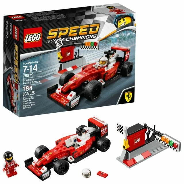 LEGO 75879 SPEED CHAMPIONS: Scuderia Ferrari SF16-H New Sealed F-1 Racing HTF - Image 1 of 1