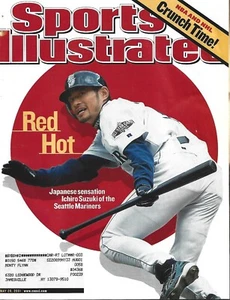 SEATTLE MARINERS ICHIRO SUZUKI 2001 SPORTS ILLUSTRATED NBA NHL PLAYOFFS LAKERS - Picture 1 of 1