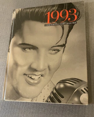 1993 COMMEMORATIVE STAMP COLLECTION  Featuring  Elvis On Cover - Image 1 of 4