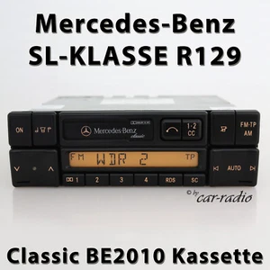 Original Mercedes Classic BE2010 Becker R129 Radio SL-Klasse W129 Kassettenradio - Bild 1 von 9
