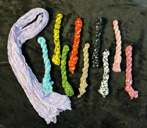 Lot of 10 Women Muslim Crinkle Hijab Scarf Cotton Headscarf Wrap Shawls Scarves - Picture 1 of 7