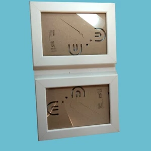 Ikea White Wood Frame 4 x 6 Photo Modern Classic Minimalist Wall Hanging Lot 2 - Picture 1 of 6