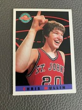 Chris Mullin 1993 Kellogg's Raisin Bran card St John's GS Warriors 