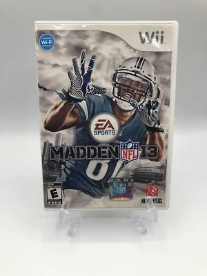 Madden NFL 13 Football Nintendo Wii 2012 CIB Complete w/ Manual Tested - Image 1 of 4