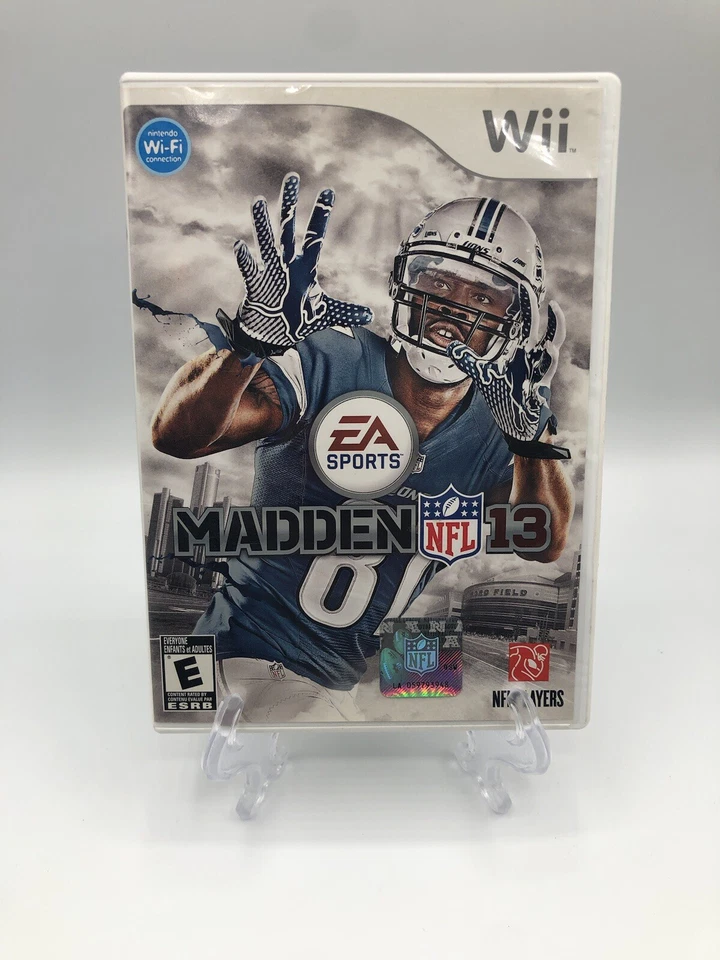 Madden NFL 13 Football Nintendo Wii 2012 CIB Complete w/ Manual Tested - Image 1 of 4