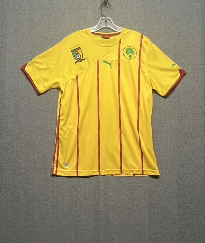 Cameroon 2010-2011 Away Football Shirt Soccer Jersey Trikot size L Cover