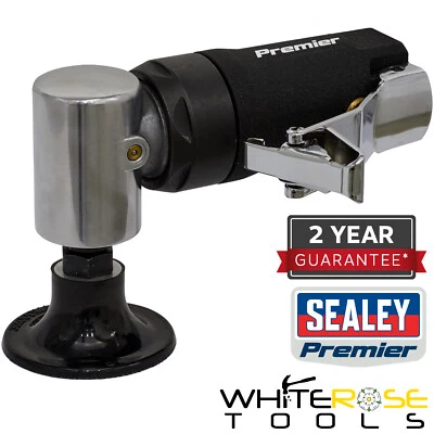 Sealey Air Sander Ø50mm Mini Premier Air Tool Lightweight Workshop Garage - Image 1 of 4