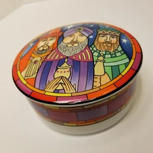 Mikasa Christmas Trinket  Three Wise Men Japan By Dan Scannell - Picture 1 of 7