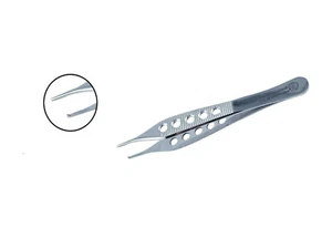 4" Adson Brown Ein Zahn über zwei Edelstahl-Pinzetten - BB EL-210 - Bild 1 von 1