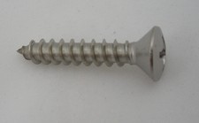 100 Acciaio Inox Phillips Phillips Ovale Testa Vite 8 x 3.8cm 2177