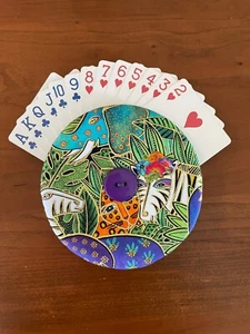 Laurel Burch ***Canzone della Terra*** PORTA CARTE DA GIOCO - Foto 1 di 2