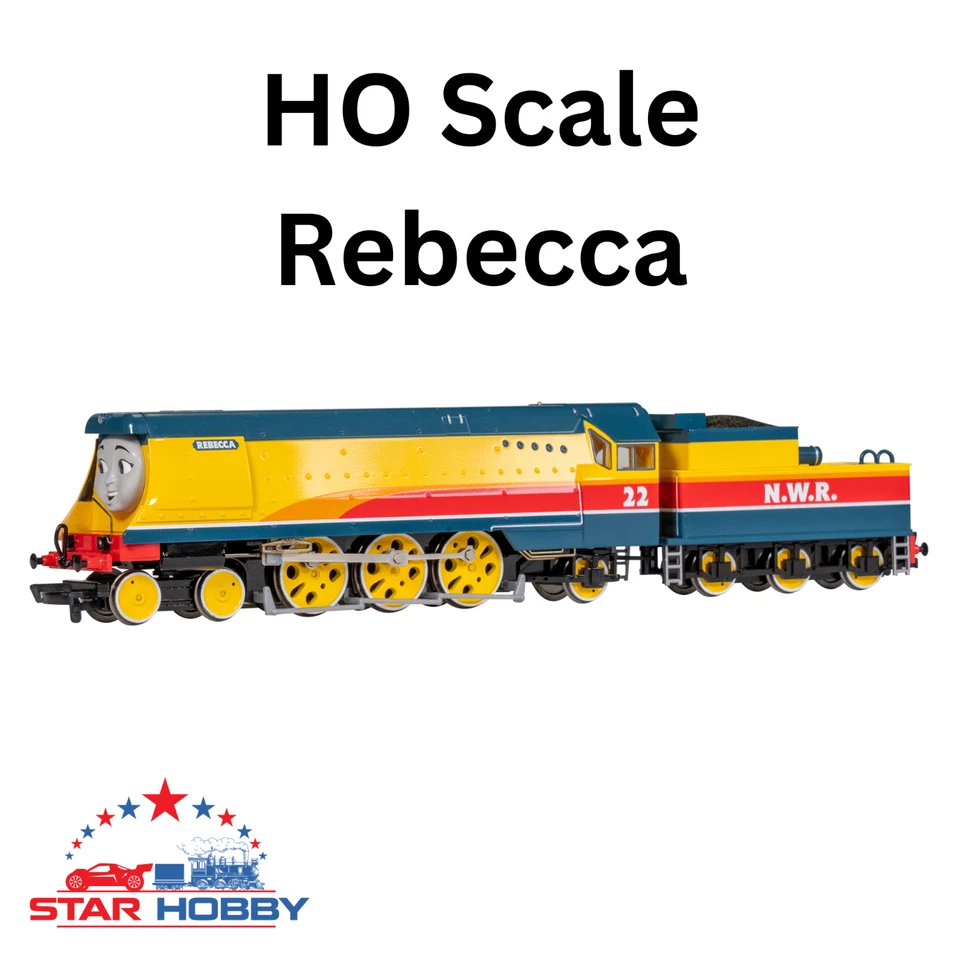Bachmann 58826 HO Scale Rebecca w/ Moving Eyes - Thomas & Friends DEC 2024