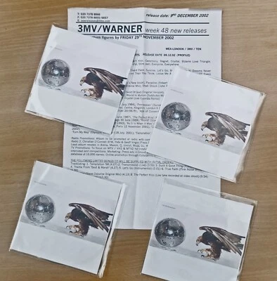 NEW ORDER CD x 4 Retro PROMO Albums Full set for BOX set UNPLAYED + Promo Sheet - Image 1 of 4